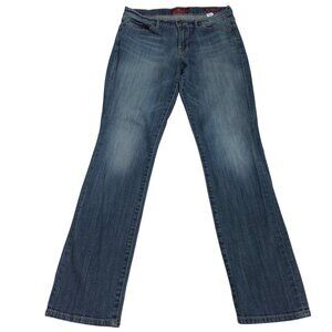 Lucky Brand Womens Handcrafted Medium Wash Straight Leg Jeans Size 6/28R premium